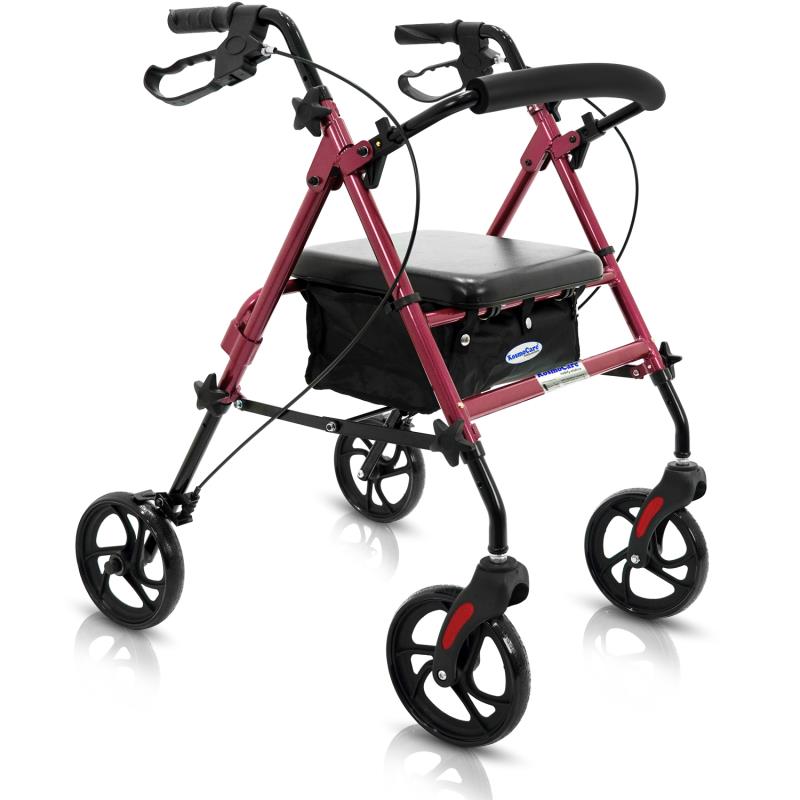 Buy Kosmocare Premium Folding Rollator Walker With Seat Online