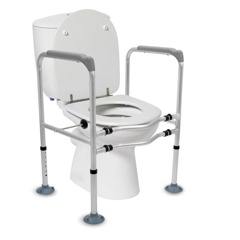 KosmoCare Lightweight Aluminium Standalone Toilet Safety Frame (RX946)