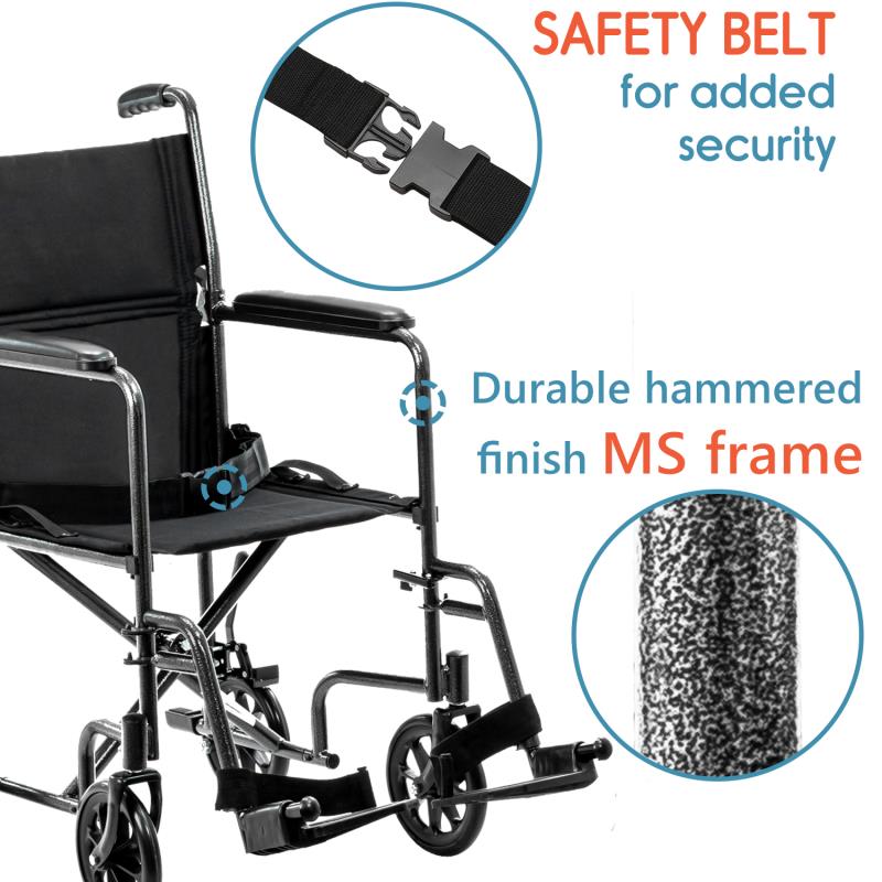 KosmoCare Tranz Compact Manual Wheelchair Online India - Kosmochem