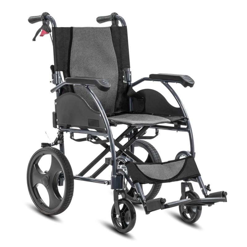 Ultra Lightweight Portable Folding Wheelchair Online at best Price